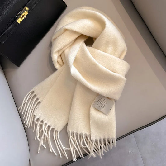 100% Wool Scarf - Christmas Gift for Him