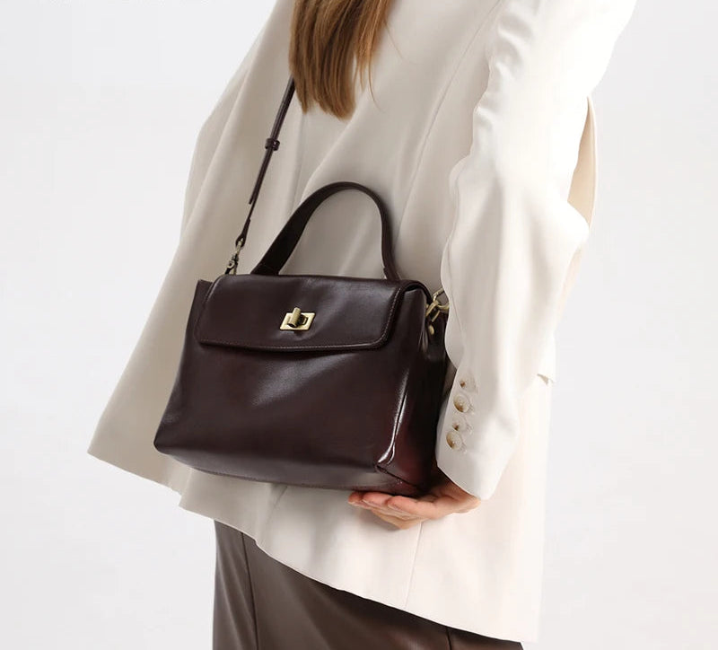 Genuine Leather Handbag