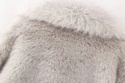 Women's Casual Oversized Fur Coat