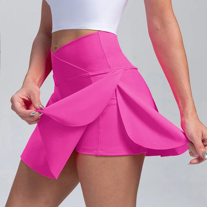 V Waist Workout Skirt with Pockets