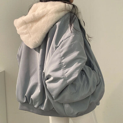 Women's Double-Sided Hooded Jacket