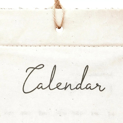 2026 Fabric Wall Calendar - 12-Month Home, Office Calendar