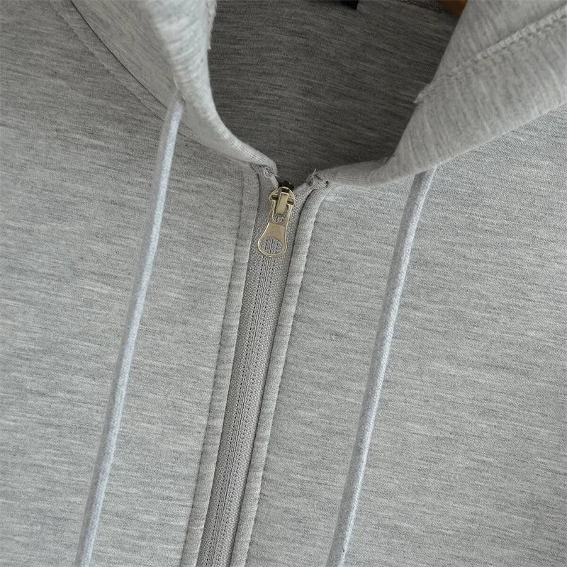 Double Pockets Oversize Hoodie Sweatshirt