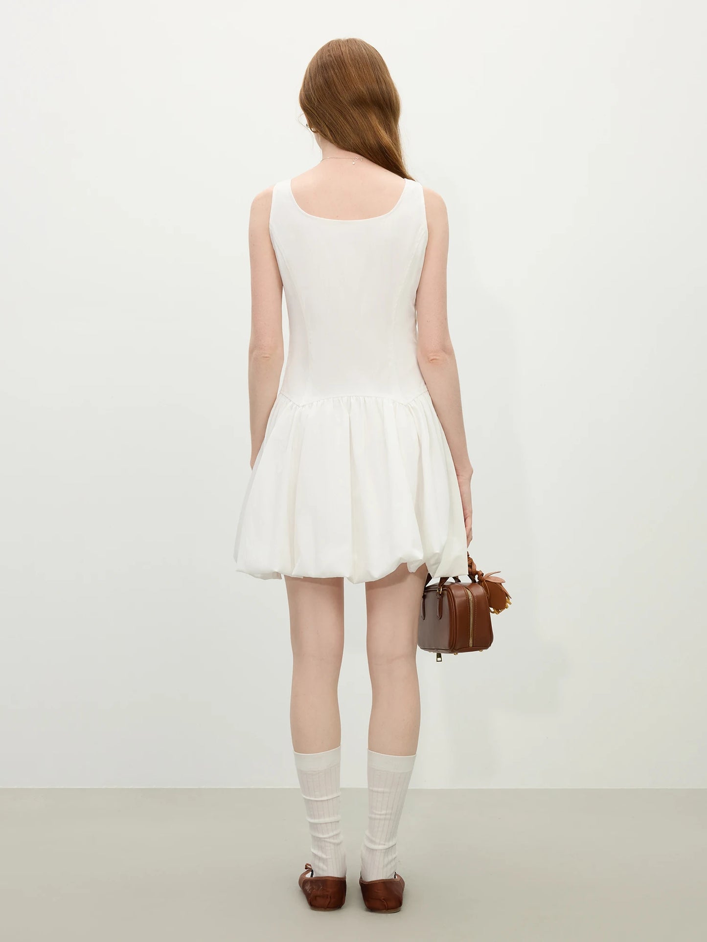 100% Cotton Sleeveless A-Line Mini Dress