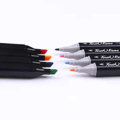 Double-Sided Oily Markers Set