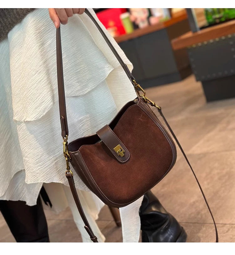 Genuine Leather Cross Body Bag