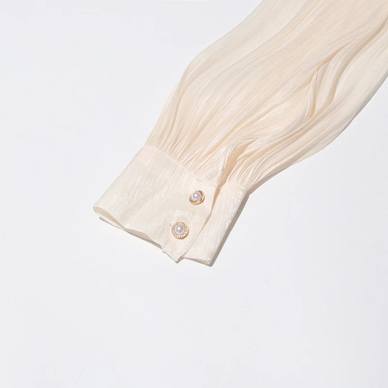 Long Sleeve Ruffle Details Mini Dress