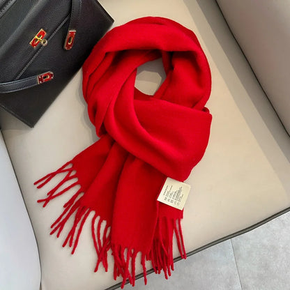 100% Wool Scarf - Christmas Gift for Him