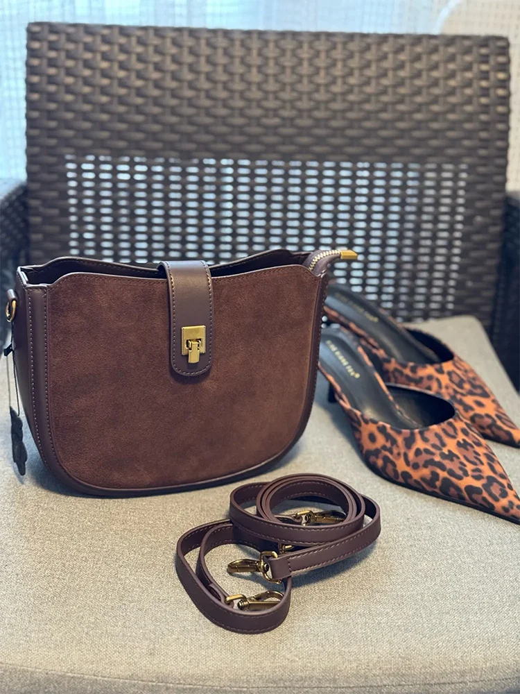 Genuine Leather Cross Body Bag
