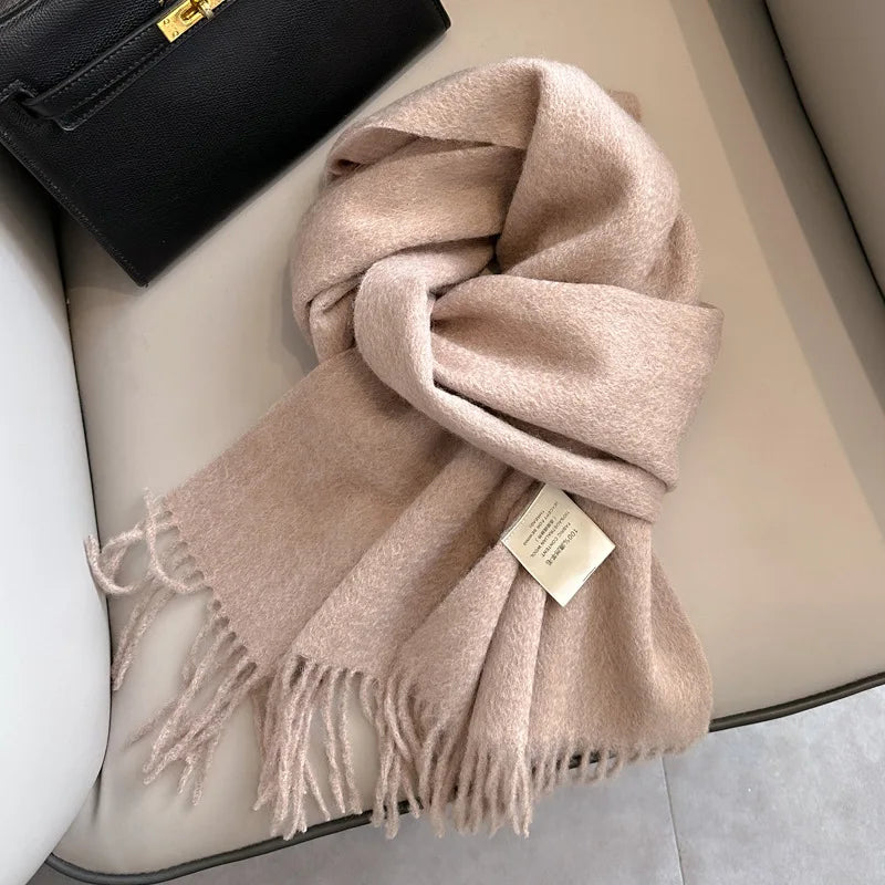 100% Wool Scarf - Christmas Gift for Him