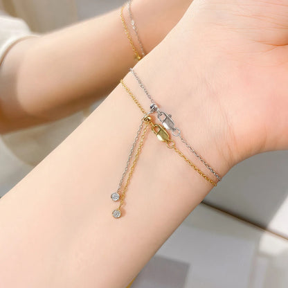 Solitaire Moissanite Bracelet - All Cuts / Christmas Gift for Her