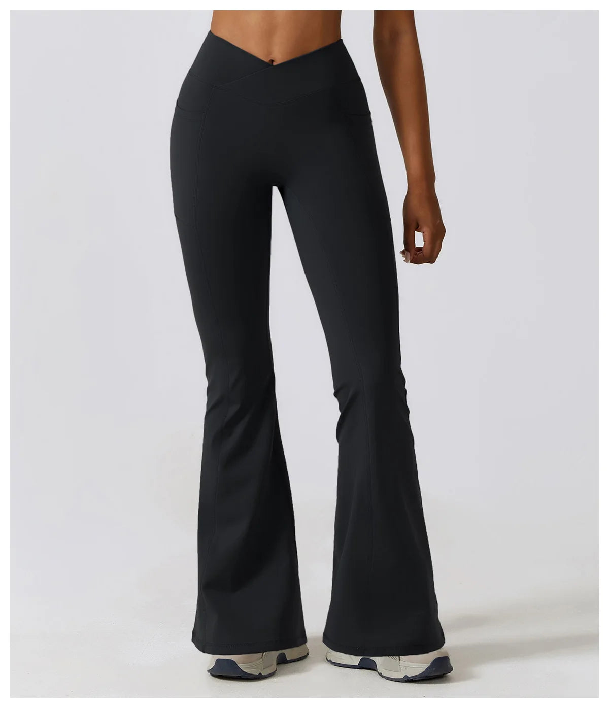 Flare Leggings High Waist Wide Leg Yoga Trousers