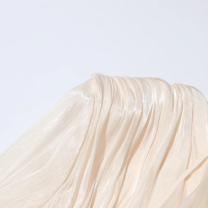 Long Sleeve Ruffle Details Mini Dress