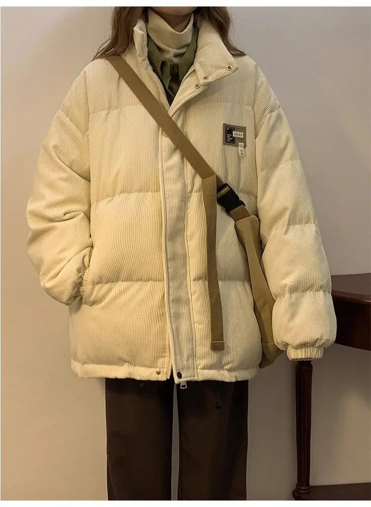 Women's Corduroy Thick Coat