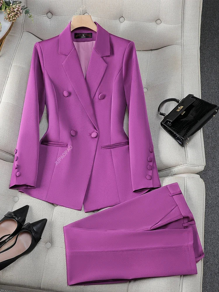 Formal Blazer and Trousers Suit