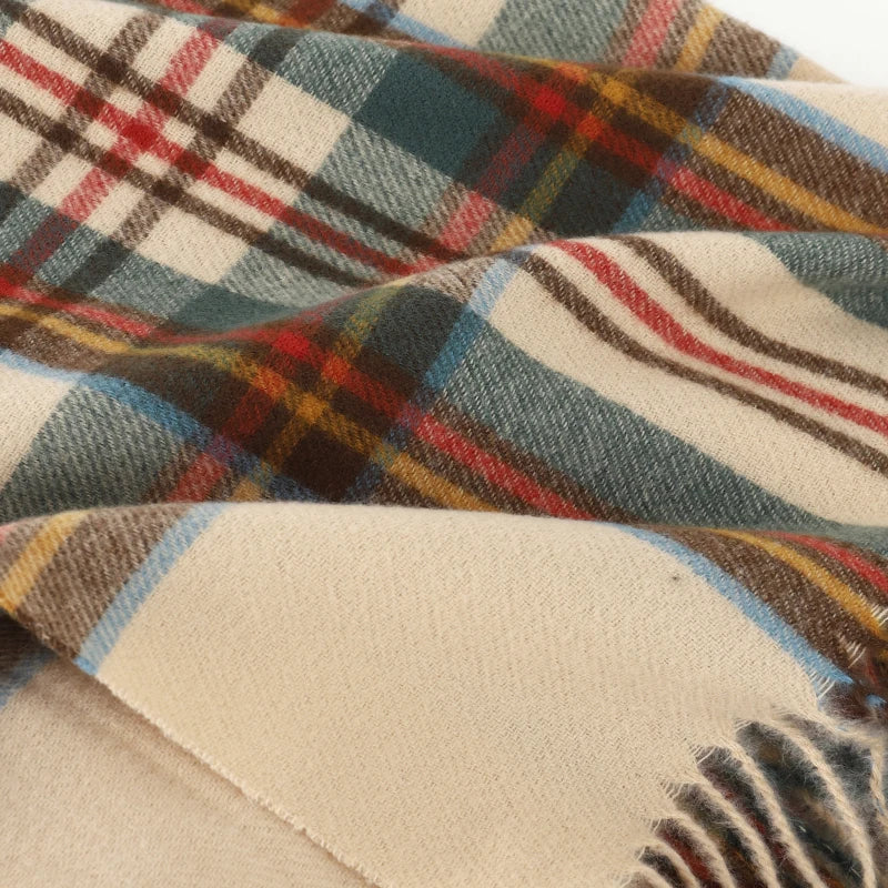 Plaid Cashmere-Like Long Scarf 200*70 CM