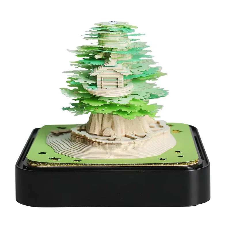 3D Time Piece 2026 Calendar With Light - Gift for Christmas