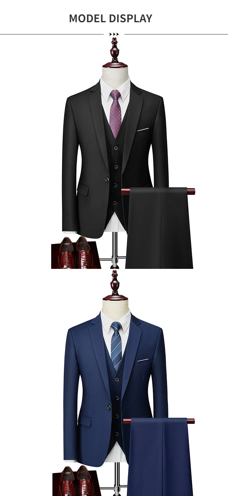 Men’s 3-Piece Formal Business Suit