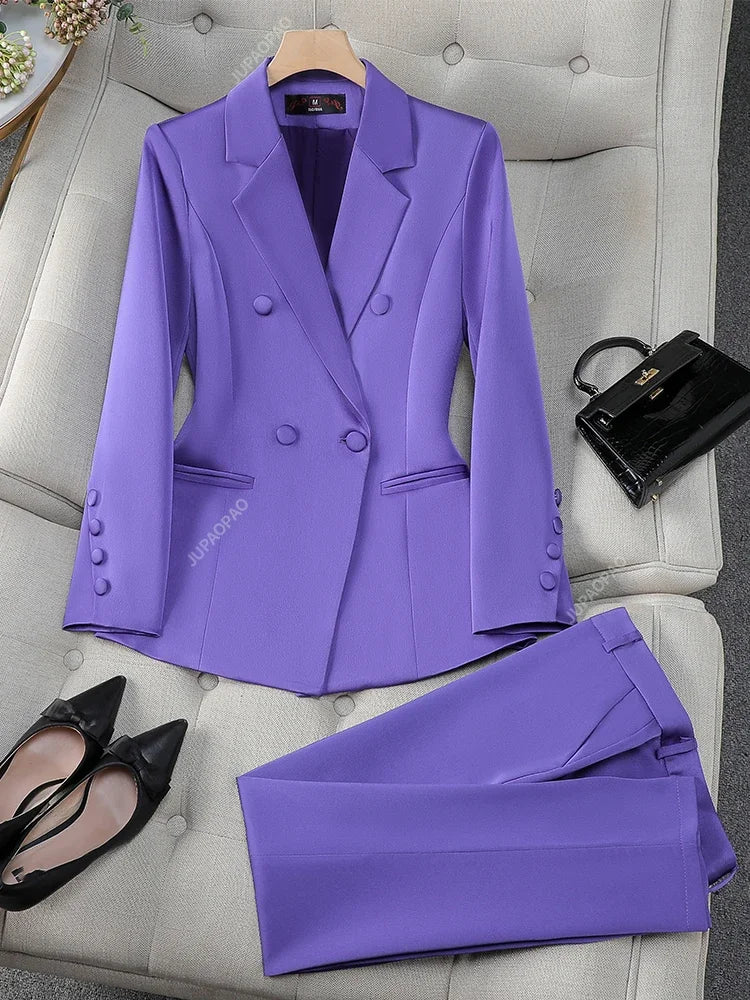 Formal Blazer and Trousers Suit