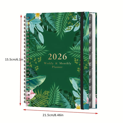 2026 Weekly & Monthly Planner - Multifunctional Business Planner