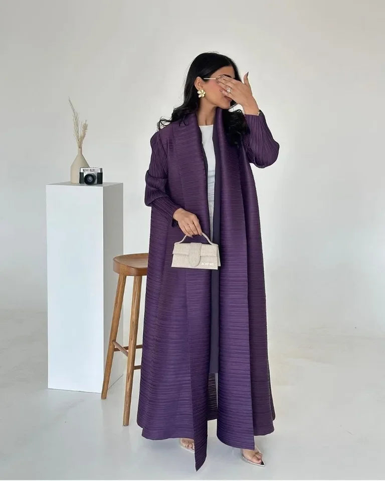 Open Printed Cardigan Abaya – Modest Cardigan