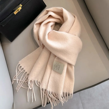 100% Wool Scarf - Christmas Gift for Him