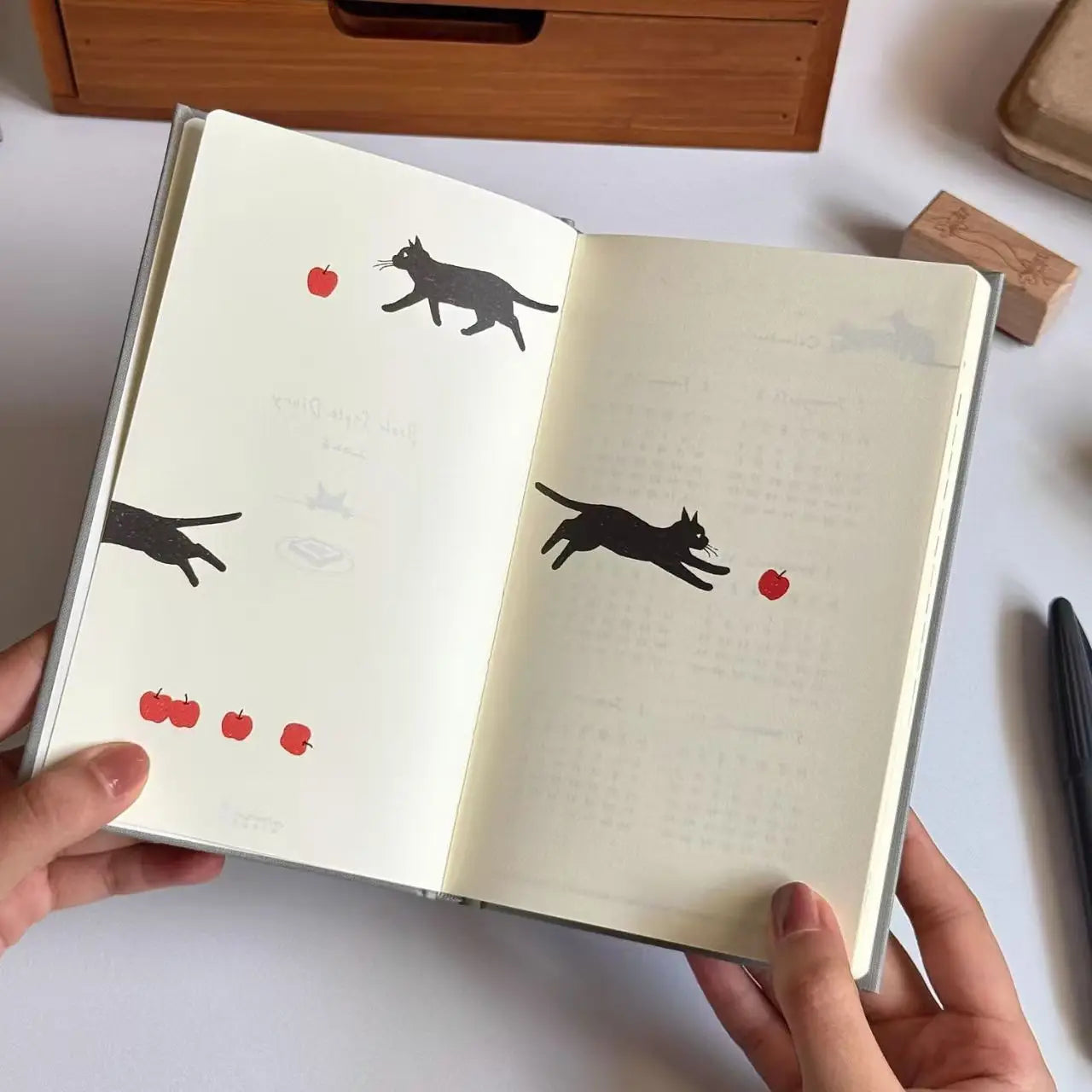 Cat Illustrations 2026 Planner - Cat Lovers Gift