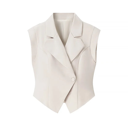 Tailored Vest & Wide-Leg Trouser Set