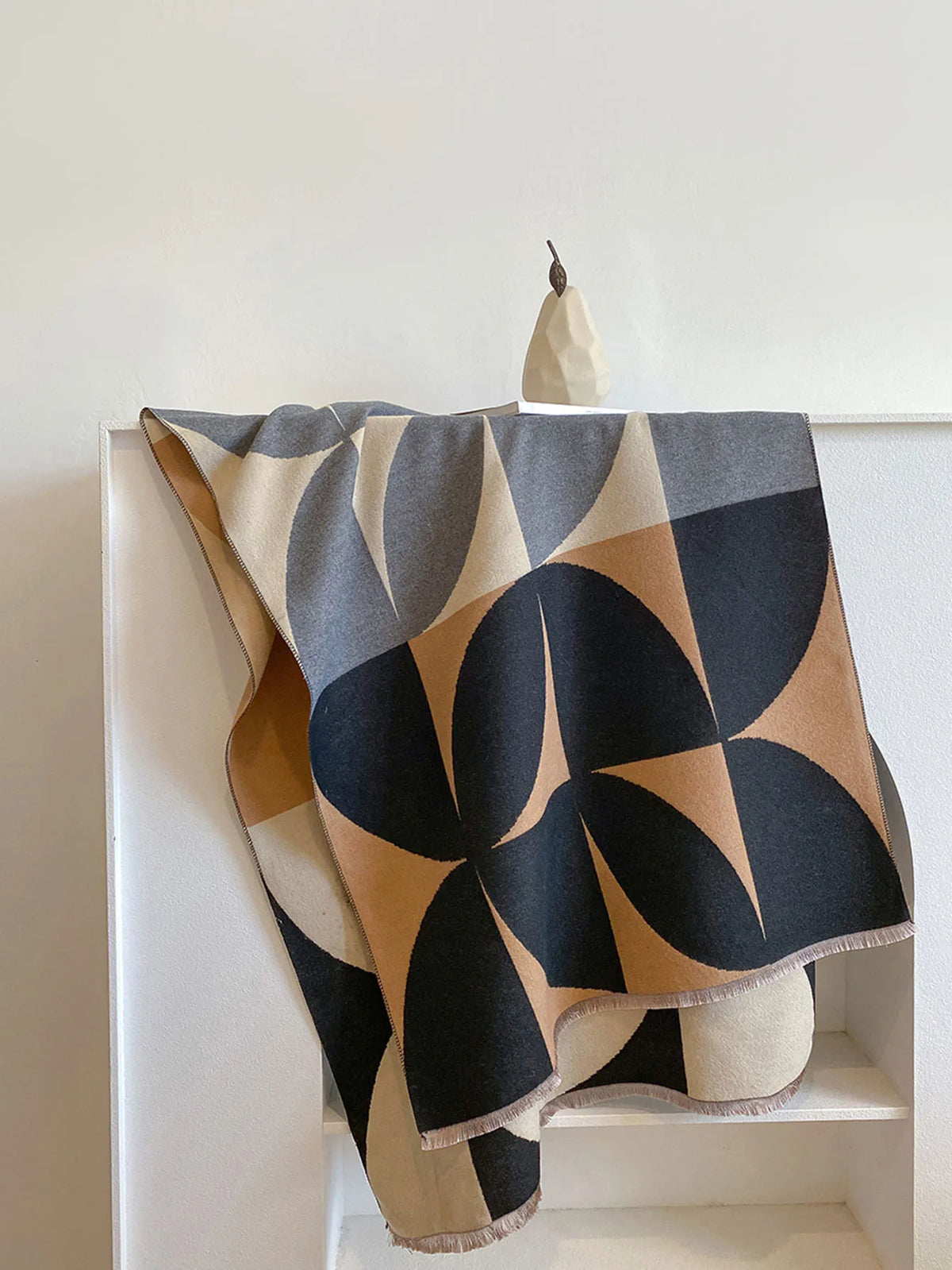 Luxury Design Double-sided Cashmere Scarf