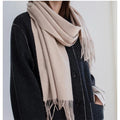 100% Wool Solid Colors Scarf