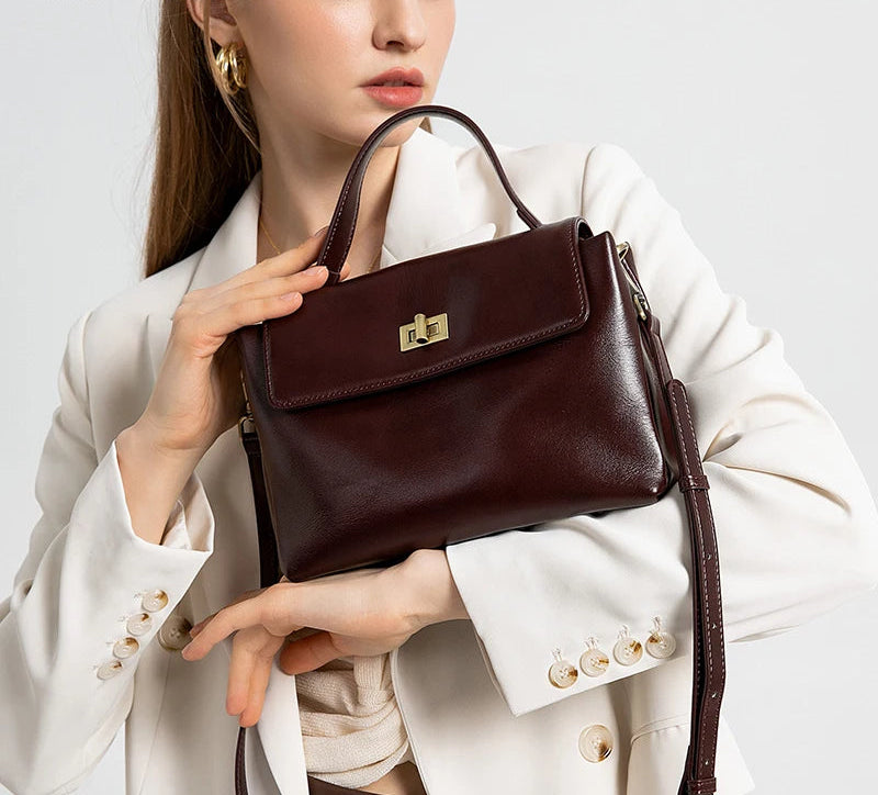 Genuine Leather Handbag
