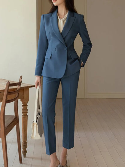 Women Formal Slim Fit Business Suit