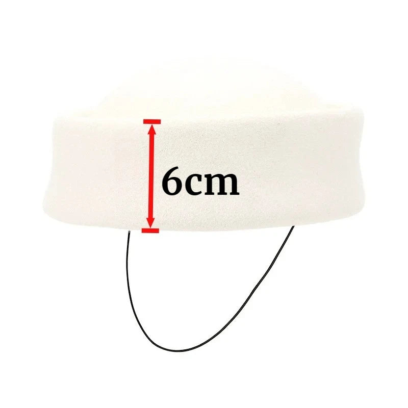 100% Wool Felt Beret Hat - Gift For Her