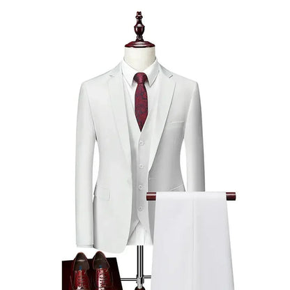 Men’s 3-Piece Formal Business Suit
