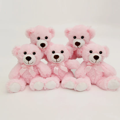 5-Piece Teddy Bear Plush Set – Valentine’s Day Gift for Her