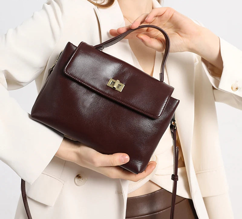 Genuine Leather Handbag