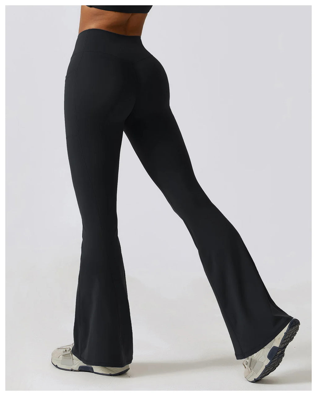 Flare Leggings High Waist Wide Leg Yoga Trousers