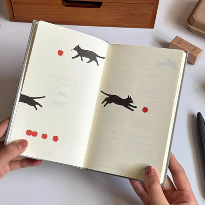 Cat Illustrations 2026 Planner - Cat Lovers Gift