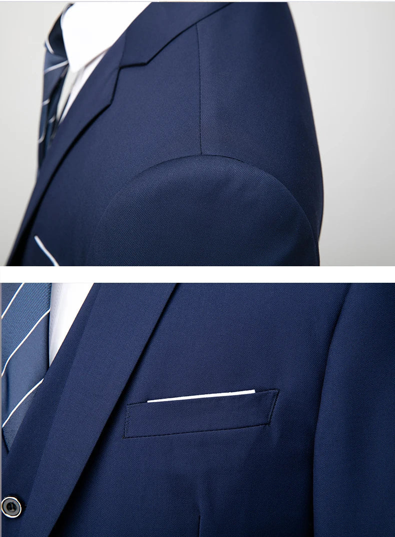 Men’s 3-Piece Formal Business Suit
