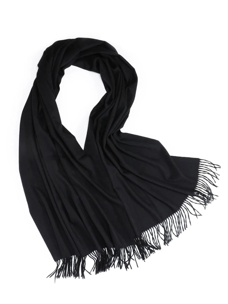 100% Wool Thick 300g Long Scarf