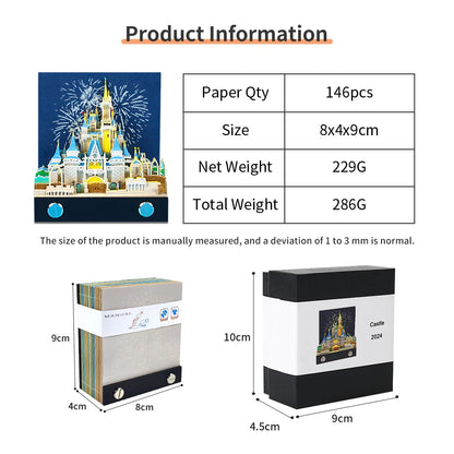 3D Time Piece 2026 Calendar With Light - Gift for Christmas