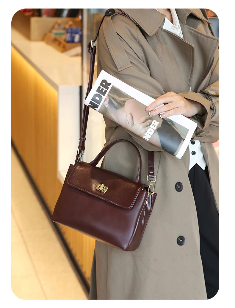 Genuine Leather Handbag