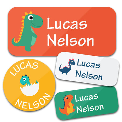 130 Pcs Personalized Sticker Labels - Waterproof and Dishwasher Safe Name Labels for Kids