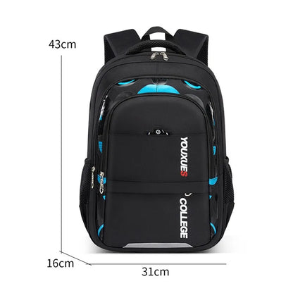 Large Capacity Teenagers School Waterproof Backpack