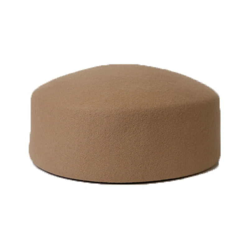 100% Wool Felt Blocked Beret Women's Hat - Christmas Gift