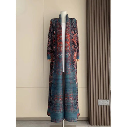 Open Printed Cardigan Abaya – Modest Cardigan