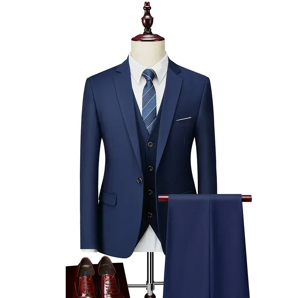 Men’s 3-Piece Formal Business Suit