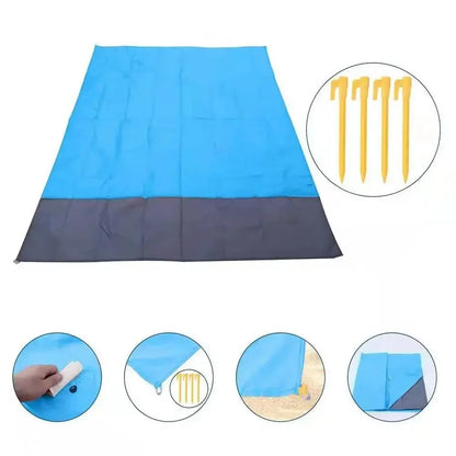 Sandproof and Waterproof 200 X 140 CM Lightweight Beach Blanket