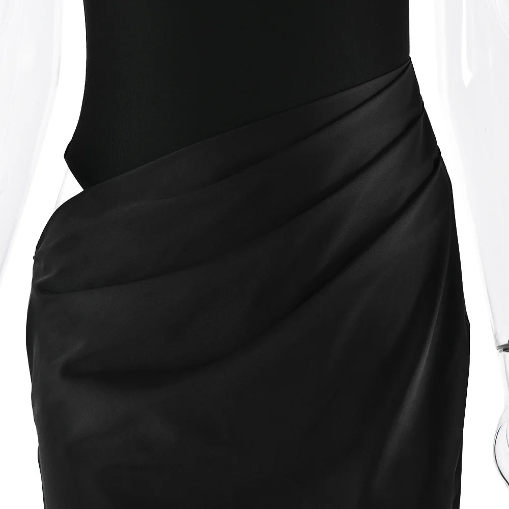 Sleeveless Cut-Out Floor-Length Dress