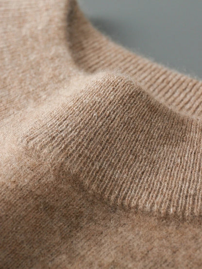Men's 100% Merino Wool Crewneck Sweater
